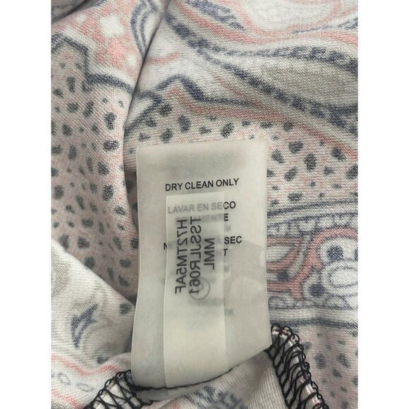 Tommy Hilfiger Multicolored Paisley Print Blouse Size M - Picture 9 of 9